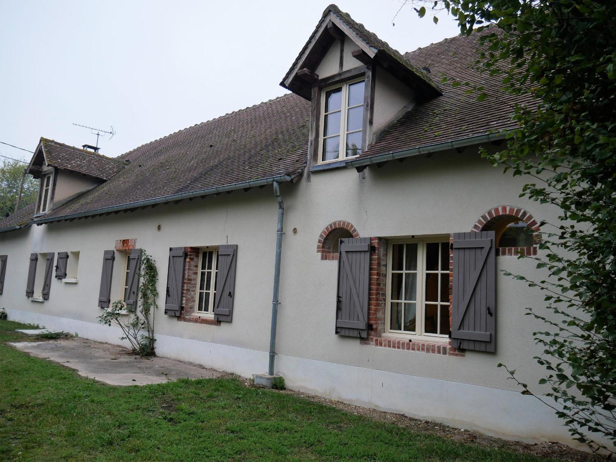 Villa Ferme Renovee En Sologne Avec Cheminee, Fibre Et Jardin, Proche De Gien Et Sancerre - Fr-1-590-81 Coullons Exterior foto